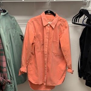 Madewell work shirt sz L